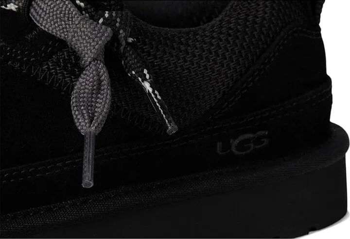 UGG Lo Lowmel Women's Shoes Black : 5 B - Medium, Canvas/Suede - Image 7