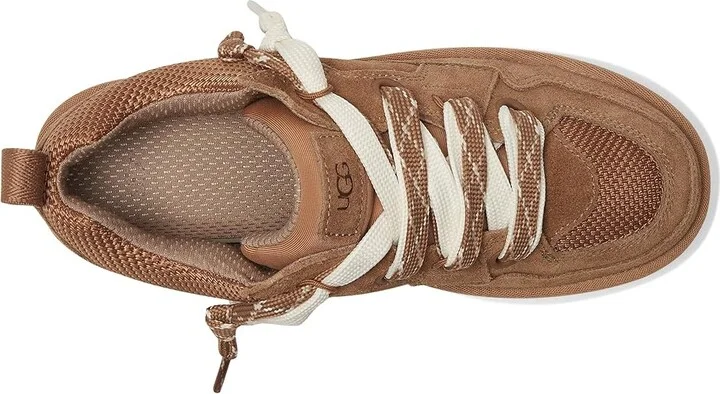 UGG Lo Lowmel Women's Shoes Chestnut : 5 B - Medium, Canvas/Suede - Image 2