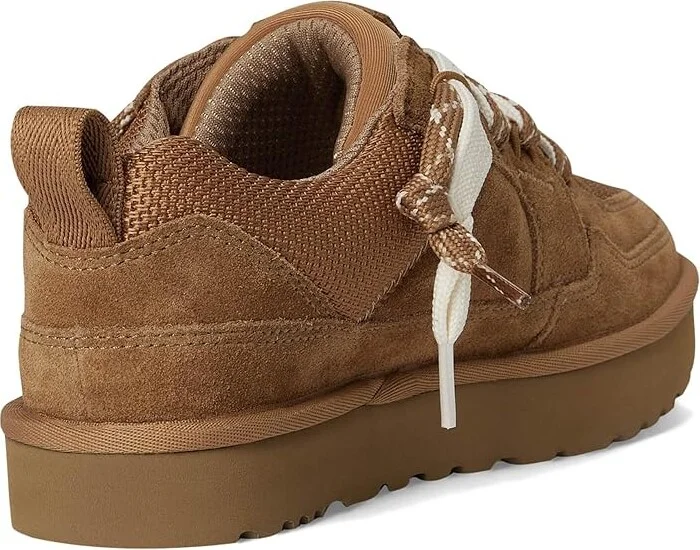 UGG Lo Lowmel Women's Shoes Chestnut : 5 B - Medium, Canvas/Suede - Image 4