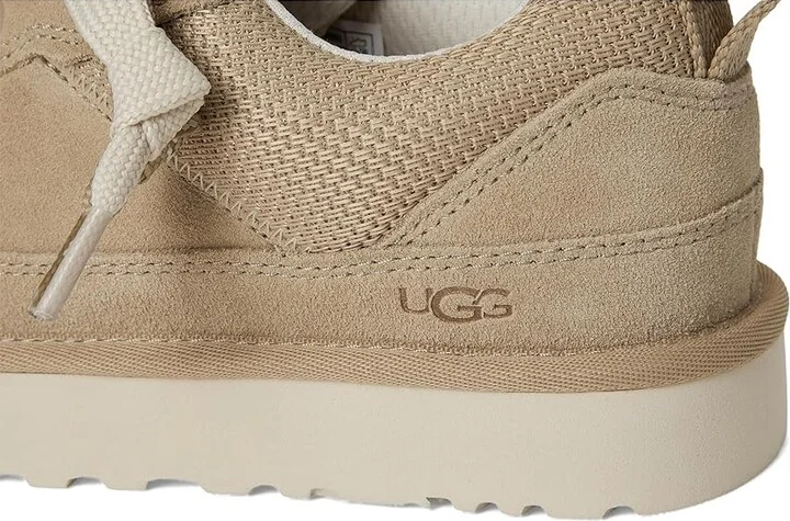 UGG Lo Lowmel Women's Shoes Mustard Seed : 5 B - Medium, Canvas/Suede - Image 7