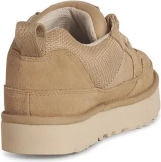 UGG 'Lowmel' Beige Suede Sneakers - Image 3
