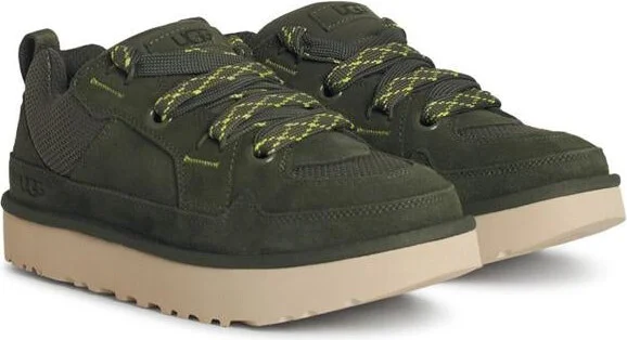 UGG 'Lowmel' Green Suede Sneakers - Image 2