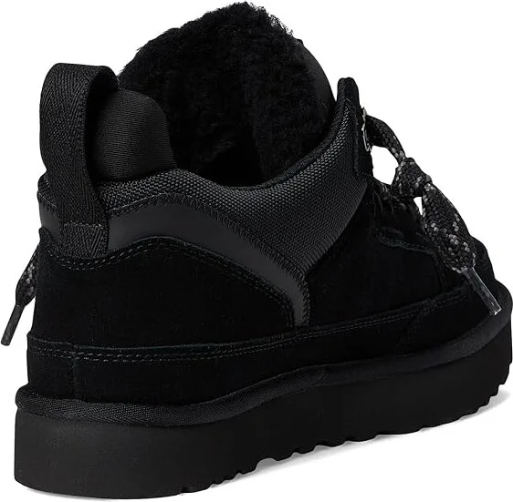 UGG Lowmel Men's Lace-up Boots Black : 14 D - Medium, Suede/Textile - Image 4