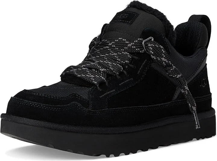 UGG Lowmel Men's Lace-up Boots Black : 14 D - Medium, Suede/Textile - Image 5