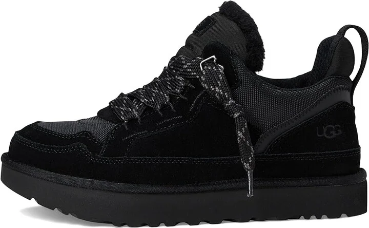 UGG Lowmel Men's Lace-up Boots Black : 14 D - Medium, Suede/Textile - Image 6