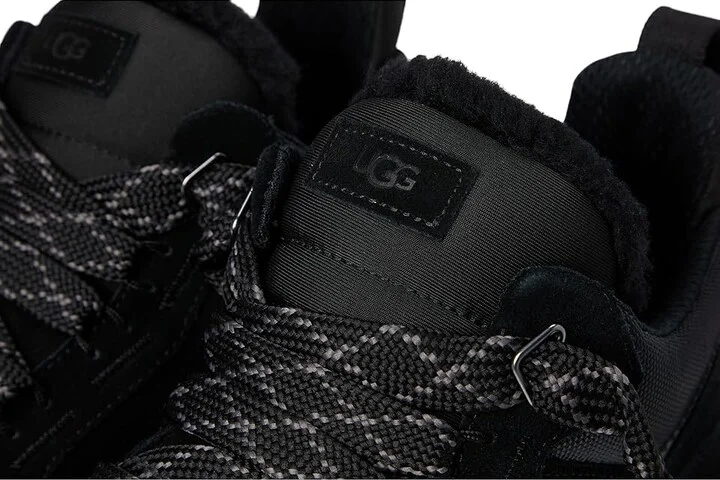 UGG Lowmel Men's Lace-up Boots Black : 14 D - Medium, Suede/Textile - Image 7