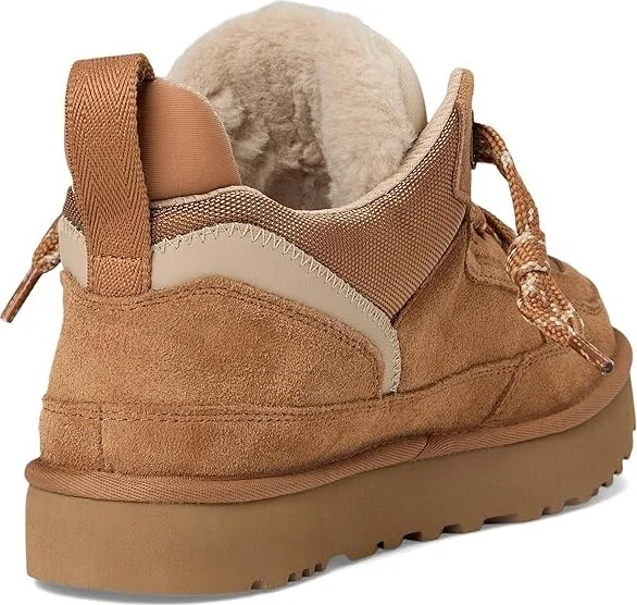UGG Lowmel Men's Lace-up Boots Chestnut : 8 D - Medium, Suede/Textile - Image 4