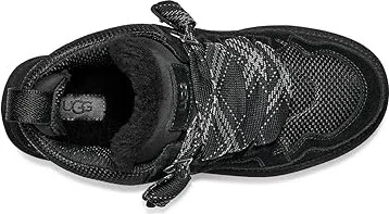 UGG Lowmel Women's Shoes Black : 5 B - Medium, Suede/Textile - Image 2