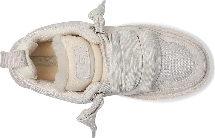 UGG Lowmel Women's Shoes Ceramic : 5 B - Medium, Suede/Textile - Image 2
