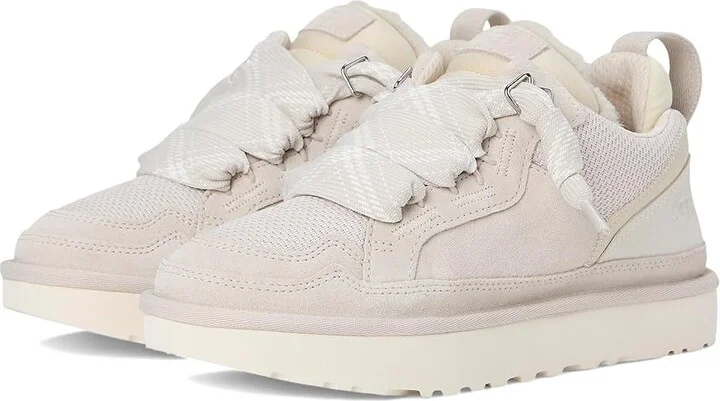 UGG Lowmel Women's Shoes Ceramic : 5 B - Medium, Suede/Textile