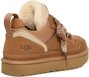UGG Lowmel Women's Shoes Chestnut : 5 B - Medium, Suede/Textile - Image 4