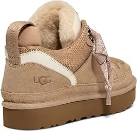 UGG Lowmel Women's Shoes Sand : 11 B - Medium, Suede/Textile - Image 4