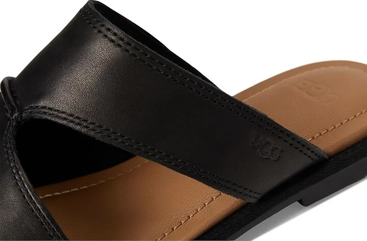 UGG Matira Women's Sandals Black : 9.5 B - Medium, Leather - Image 7