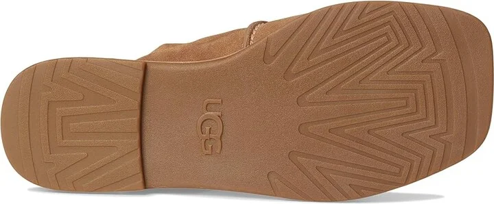 UGG Matira Women's Sandals Chestnut : 5.5 B - Medium, Leather/Suede - Image 3