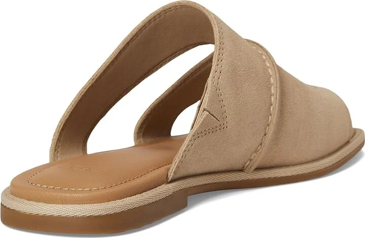 UGG Matira Women's Sandals Mustard Seed : 9 B - Medium, Leather/Suede - Image 4