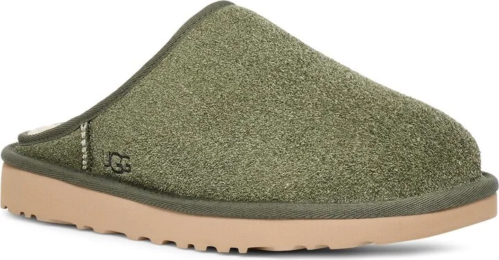 UGG Men's Classic Slip-ON Shaggy Suede Slipper