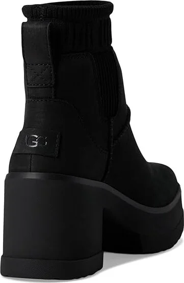 UGG Moxy Chelsea Women's Boots Black : 10 B - Medium, Suede - Image 4