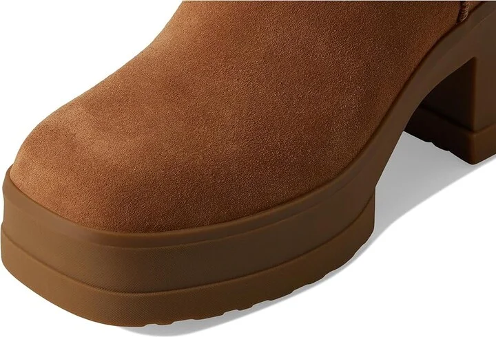 UGG Moxy Chelsea Women's Boots Chestnut : 8.5 B - Medium, Suede - Image 7
