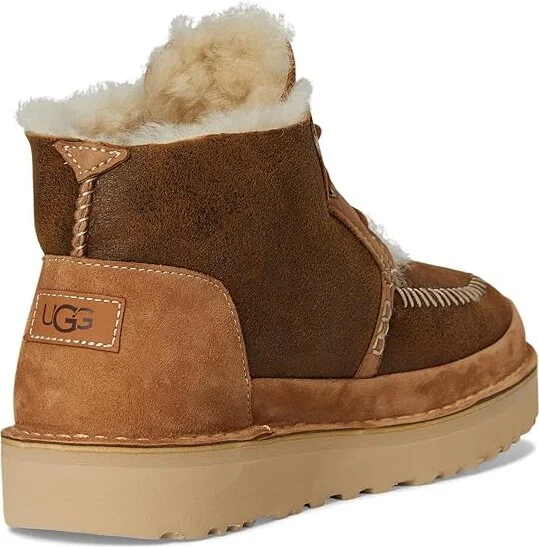 UGG Neumel Crafted Regenerate Shoes Chestnut : Men's 3 - Women's 4 Medium, Suede - Image 4