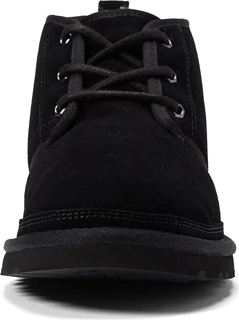 UGG Neumel Men's Lace up casual Shoes Black Suede : 7 D - Medium, Full Grain leather/Suede - Image 3