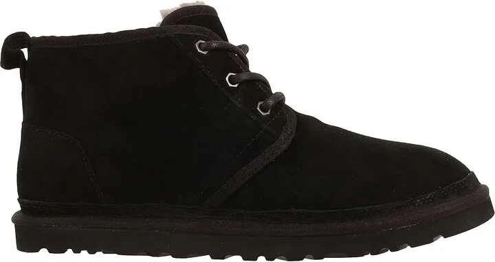 UGG Neumel Men's Lace up casual Shoes Black Suede : 7 D - Medium, Full Grain leather/Suede - Image 8