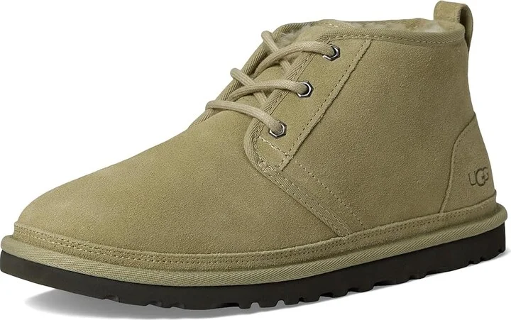 UGG Neumel Men's Lace up casual Shoes Muted Brass/Magnolia Leaf : 5 D - Medium, Full Grain leather/Suede - Image 5