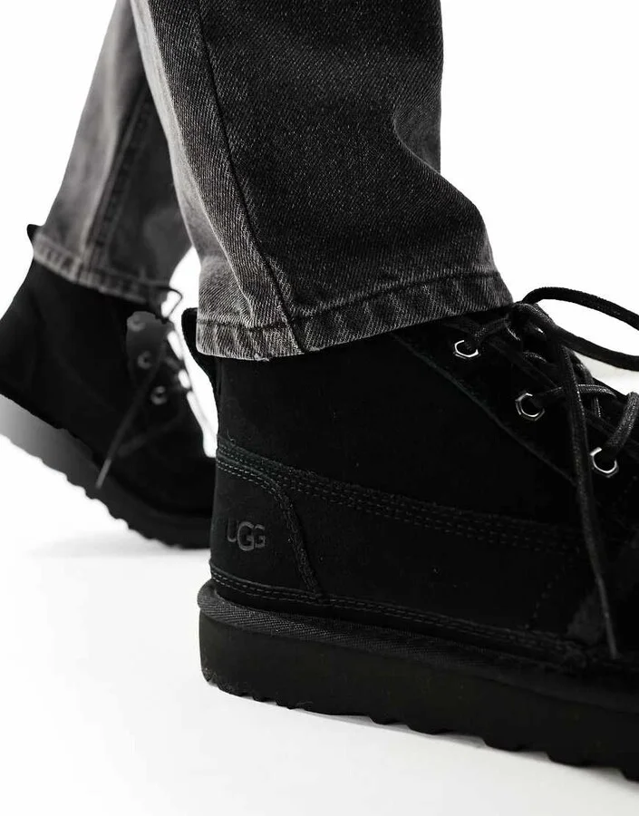 UGG Neumel moc boots in black - Image 4