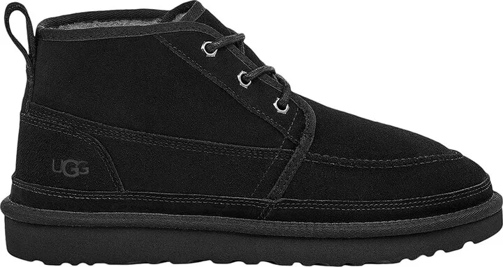 UGG Neumel Moc Men's Shoes Black : 13 D - Medium, Suede - Image 7