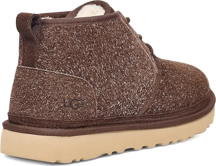 UGG Neumel Shaggy Suede Men's Boots Burnt Cedar : 14 D - Medium - Image 4