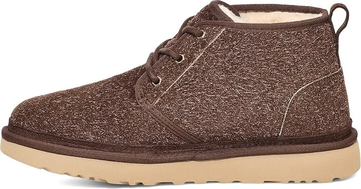 UGG Neumel Shaggy Suede Men's Boots Burnt Cedar : 14 D - Medium - Image 5