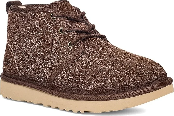 UGG Neumel Shaggy Suede Men's Boots Burnt Cedar : 14 D - Medium