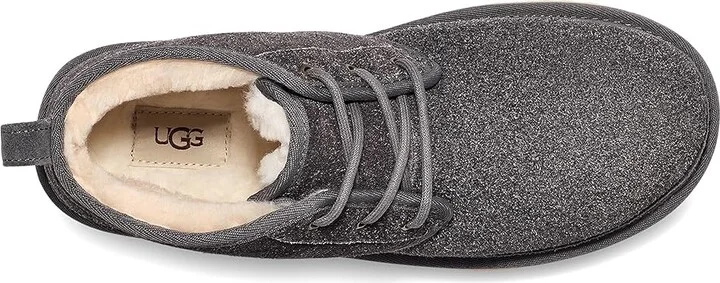 UGG Neumel Shaggy Suede Men's Boots Dark Grey : 7 D - Medium - Image 2