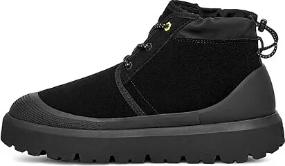 UGG Neumel Weather Hybrid Men's Shoes Black/Black : 10 D - Medium, Suede - Image 5