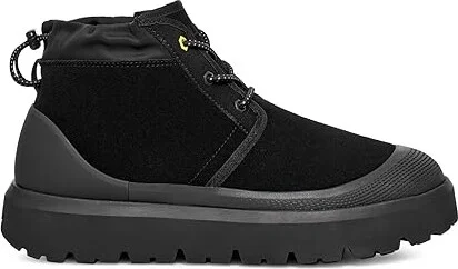 UGG Neumel Weather Hybrid Men's Shoes Black/Black : 10 D - Medium, Suede - Image 6
