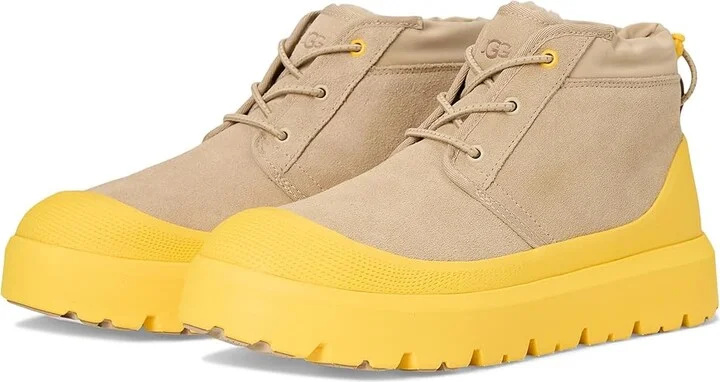 UGG Neumel Weather Hybrid Men's Shoes Mustard Seed/Summer Wheat : 7 D - Medium, Suede