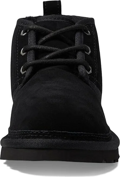 UGG Neumel Women's Lace up casual Shoes Black : 6 B - Medium, Suede - Image 3