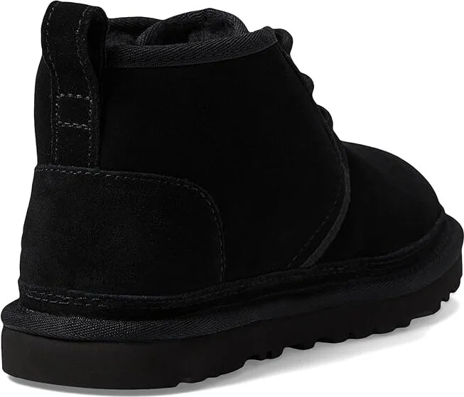 UGG Neumel Women's Lace up casual Shoes Black : 6 B - Medium, Suede - Image 5