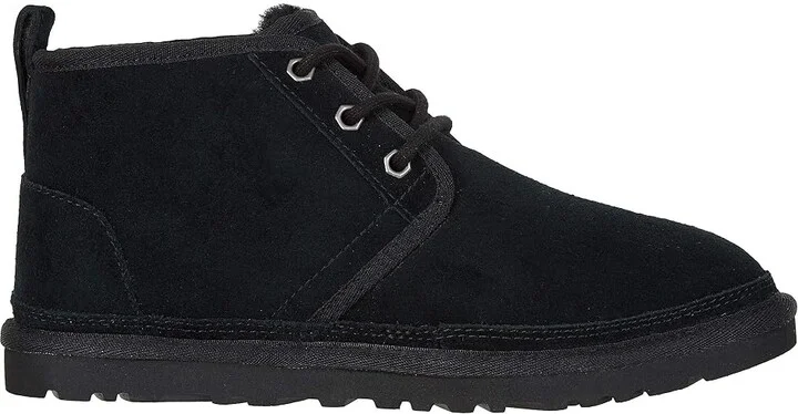 UGG Neumel Women's Lace up casual Shoes Black : 6 B - Medium, Suede - Image 7