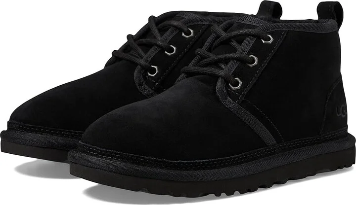 UGG Neumel Women's Lace up casual Shoes Black : 6 B - Medium, Suede