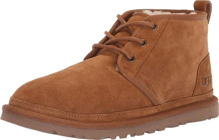 UGG Neumel Women's Lace up casual Shoes Chestnut : 5 B - Medium, Suede - Image 2