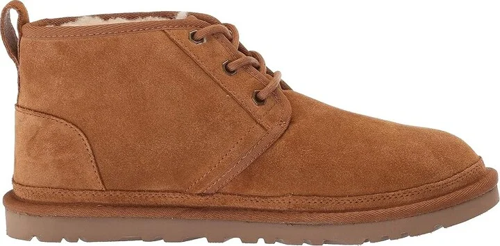 UGG Neumel Women's Lace up casual Shoes Chestnut : 5 B - Medium, Suede - Image 7