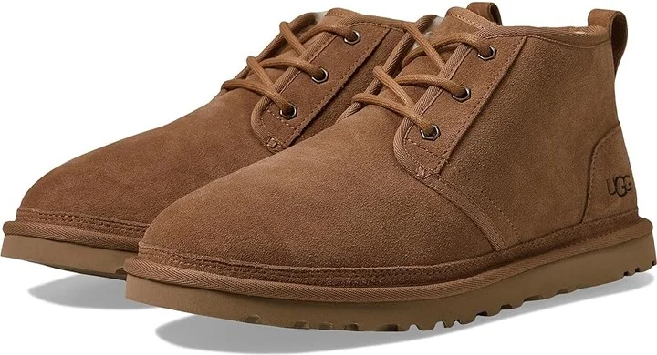 UGG Neumel Women's Lace up casual Shoes Chestnut : 5 B - Medium, Suede
