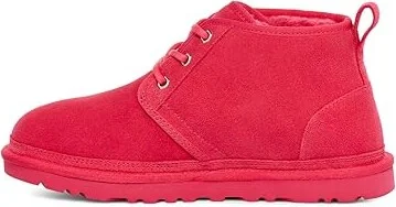UGG Neumel Women's Lace up casual Shoes Pink Glow : 6 B - Medium, Leather/Suede/Wool - Image 5