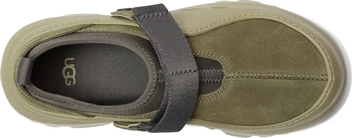 UGG Peakmod Lowcut Men's Shoes Dark Olive/Moss Green : 8 D - Medium, Neoprene/Suede - Image 2