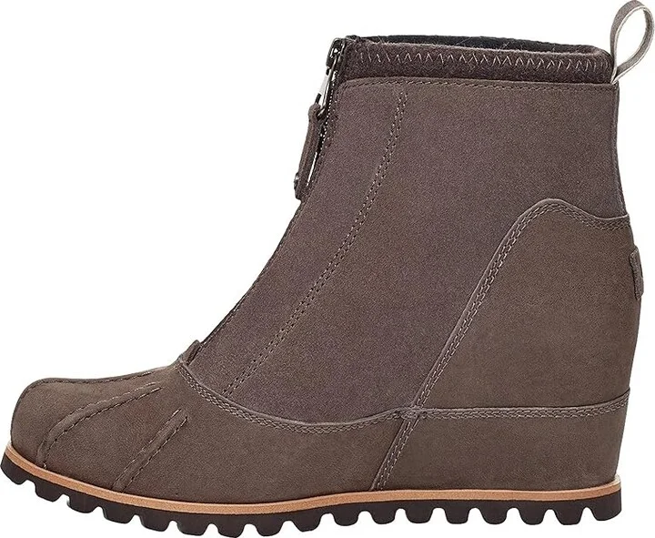 UGG Reggie Women's Shoes Thunder Cloud Leather : 12 B - Medium - Image 5