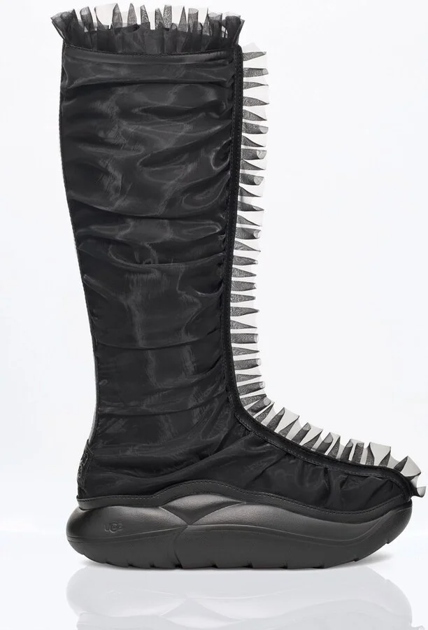 UGG Ruffle Tall Zip Boots