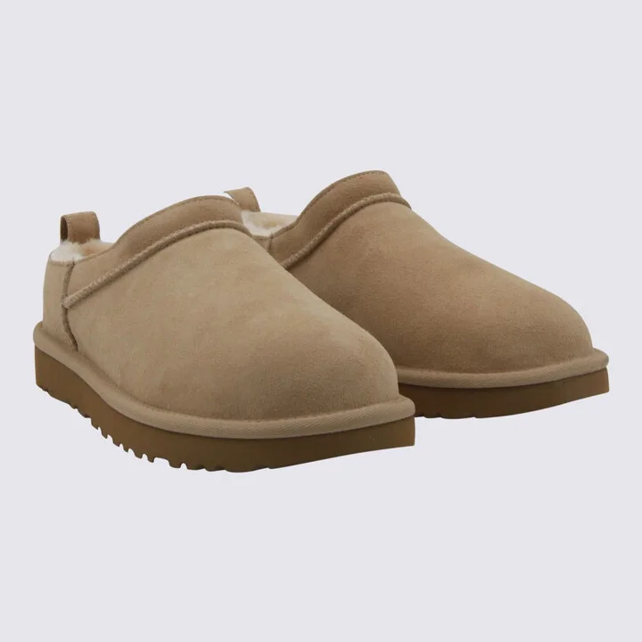 UGG Sand Leather Flats - Image 2