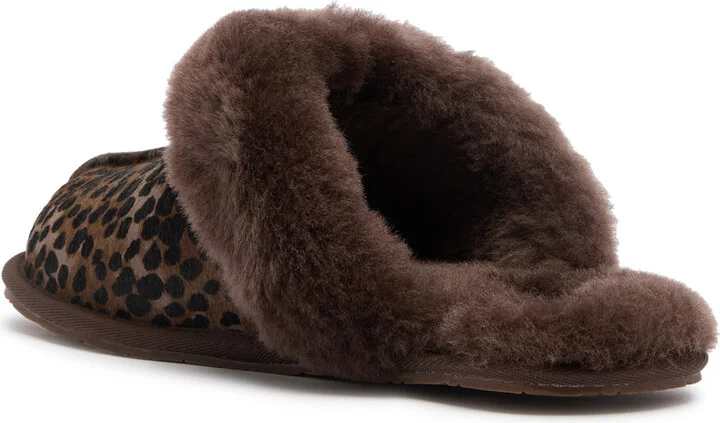 Ugg Scuffette Caspian Printed Calf-hair Slippers - Image 2