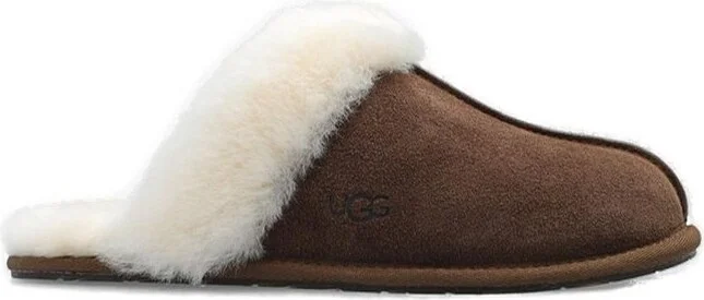 UGG Scuffette II Logo Embossed Slippers