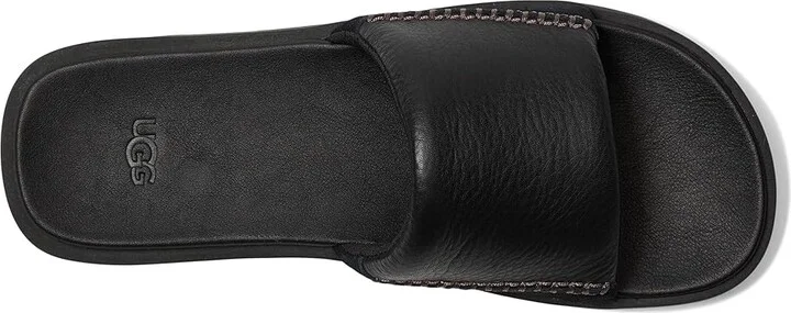 UGG Seasdie II slide Men's Sandals Black : 10 D - Medium, Suede - Image 2
